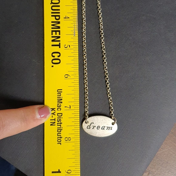 Dream silver tone necklace - Picture 3 of 6